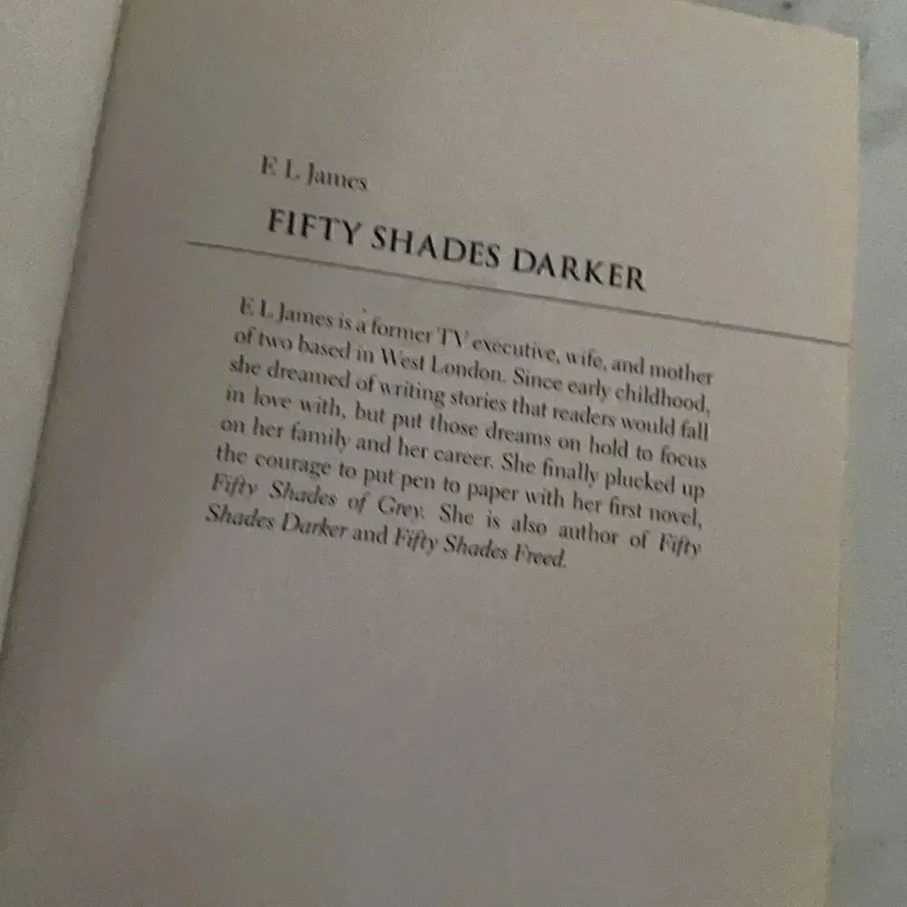 Fifty Shades of Grey books